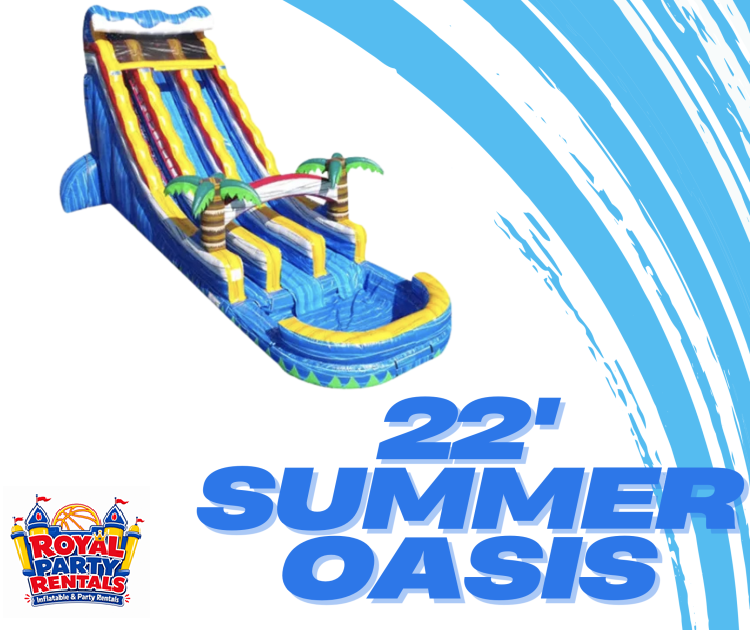 22' Summer Oasis Water Slide